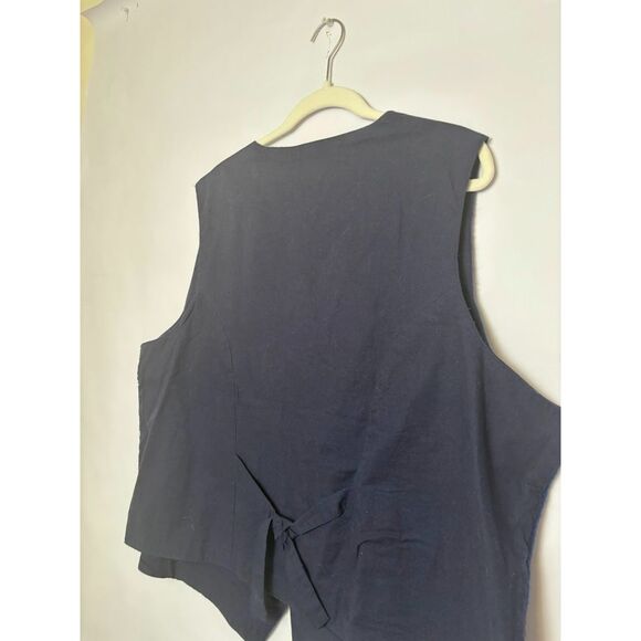 Erika II Classics Vest Women's 3X Wool embroidered boho academia cottagecore - Picture 5 of 5